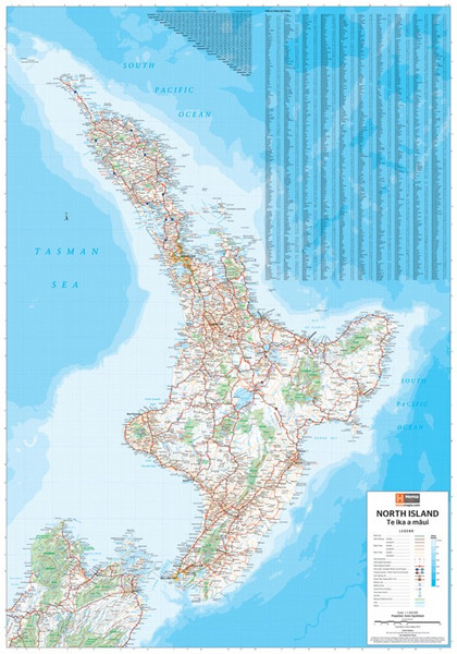 NORTH ISLAND MAP