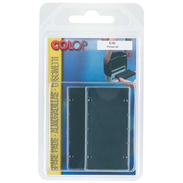 COLOP E40 INK PAD (BLACK) 23X59MM