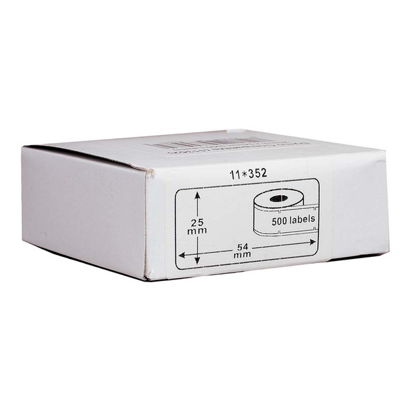 COMPATIBLE DYMO LW LABELS 25 X 54MM, ROLL 500