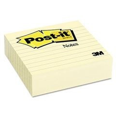 POST-IT NOTES 675 LINED MEMO CUBE