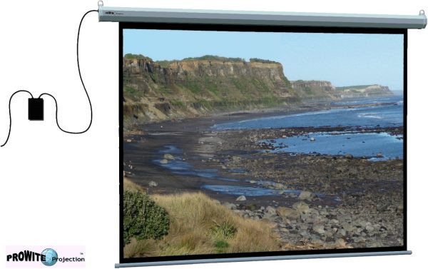 PROWITE ELECTRIC WALL SCREEN, 200 X 160CM