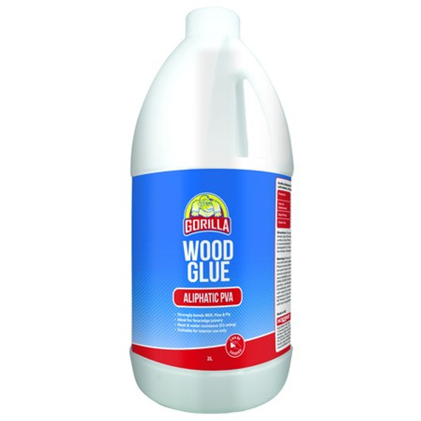 PVA ALIPHATIC WOOD GLUE, 2 LITRE PVA ALIPHATIC WOOD GLUE, 2 LITRE