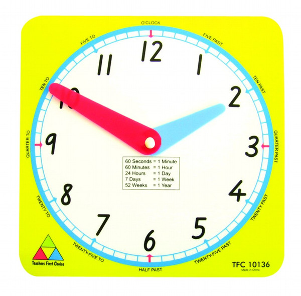 TEACHER CLOCK 12 HOUR