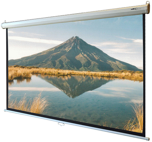 PROWITE WALL-MOUNT PROJECTION SCREEN, 210 X 210CM