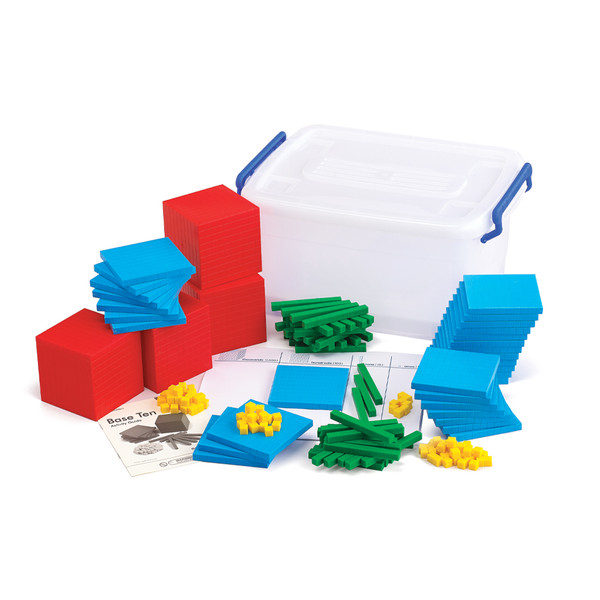 BASE TEN PLASTIC CLASS SET