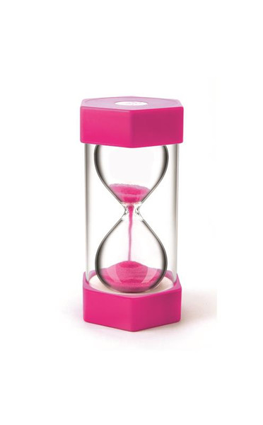 SAND TIMER GIANT, 2 MINUTES, PINK