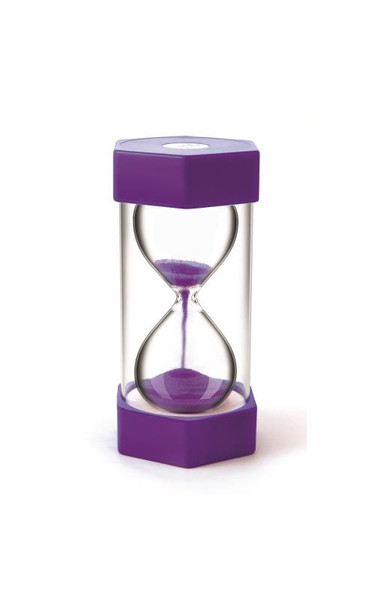 SAND TIMER GIANT, 15 MINUTES, PURPLE