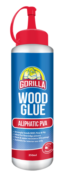 PVA ALIPHATIC WOOD GLUE, 250ML PVA ALIPHATIC WOOD GLUE, 250ML