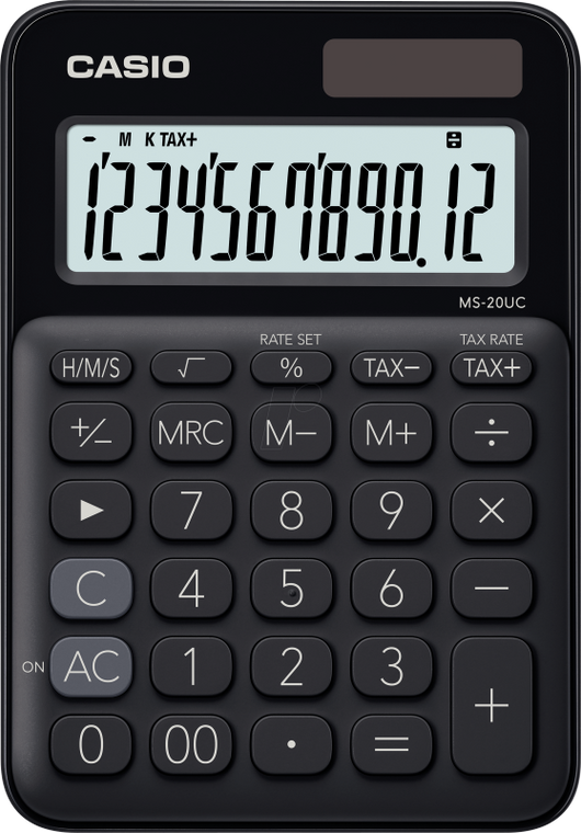 casio black calculator