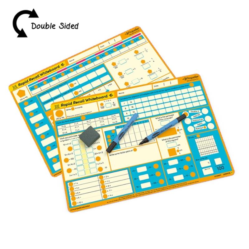 RAPID RECALL BOARDS (YEAR 5), PKT 30