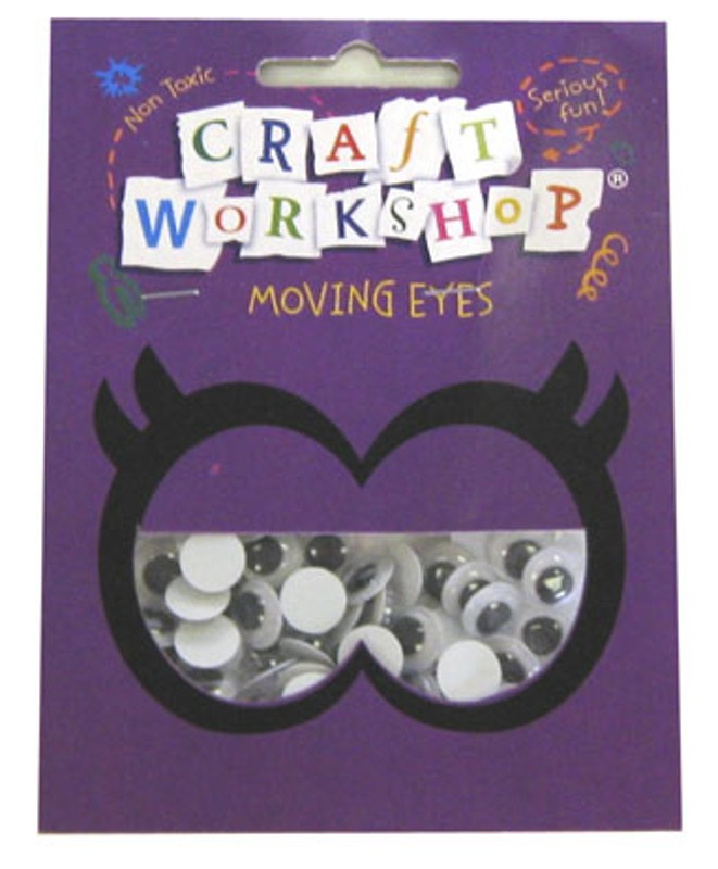 MOVING EYES 10MM, PKT 100