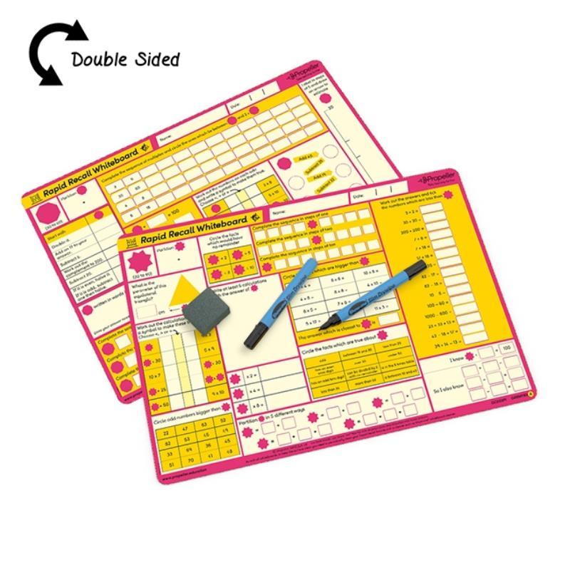 RAPID RECALL BOARDS (YEAR 3), PKT 15