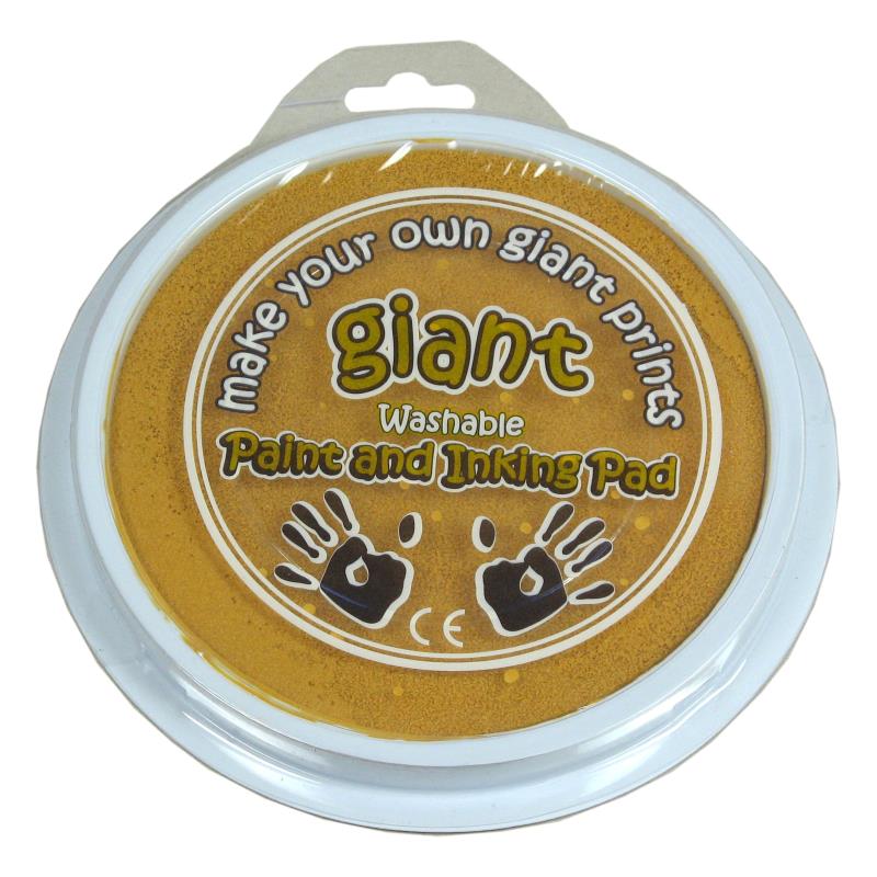 GIANT PAINT AND INKING PAD, GOLD