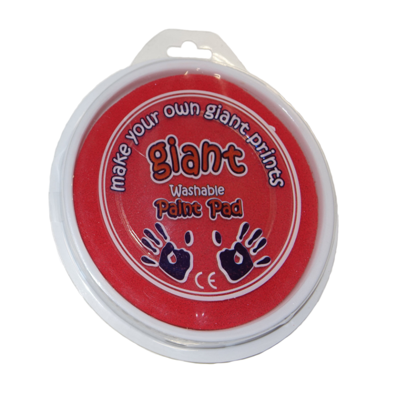 GIANT PAINT AND INKING PAD, RED