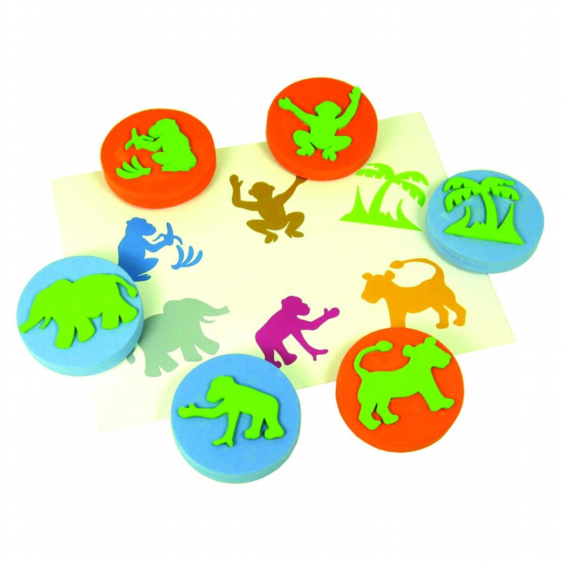 PALM PRINTERS, SET 6 (JUNGLE)