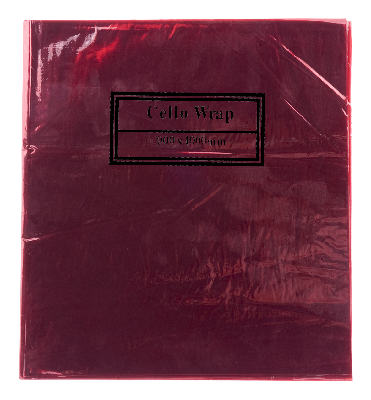 CELLOPHANE (RED), 750MM X 1000MM