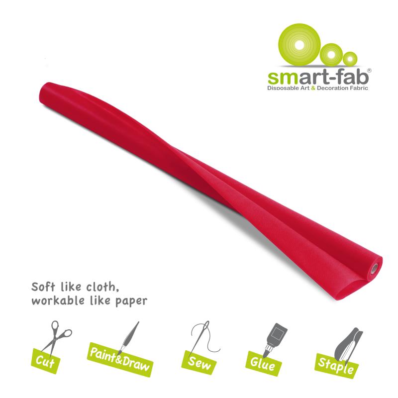 SMARTFAB ROLL 610MM X 5.5MT (CRANBERRY)