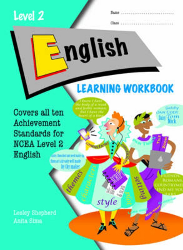 ESA NCEA LEVEL 2  ENGLISH LEARNING WORKBOOK 9780947504830