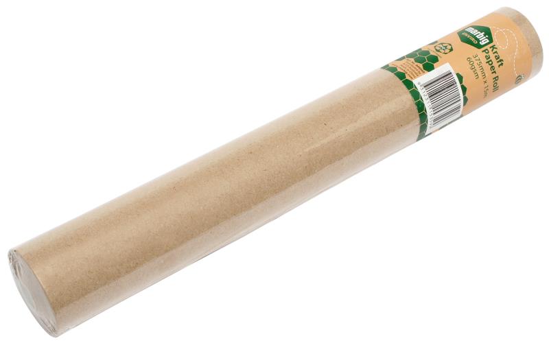 MARBIG ENVIRO KRAFT PAPER ROLL 375MM X 15MT