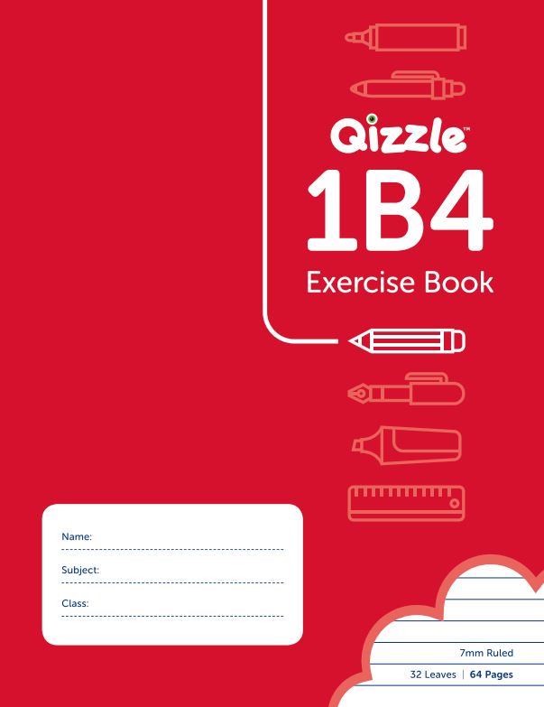 1B4 QIZZLE EXERCISE BOOK