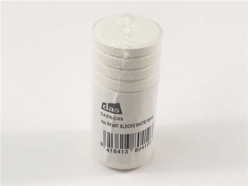 SENIOR TEMPERA PAINT DISCS (WHITE)