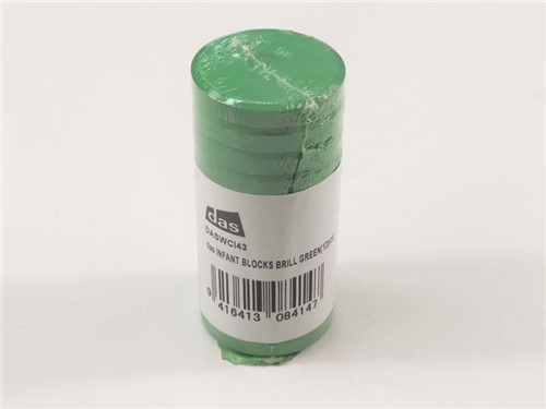SENIOR TEMPERA PAINT DISCS (BRILLIANT GREEN)