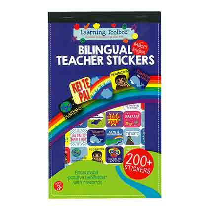 TE REO MAORI TEACHER STICKER PAD