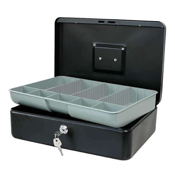 CASH BOX - 12 INCH (BLACK)