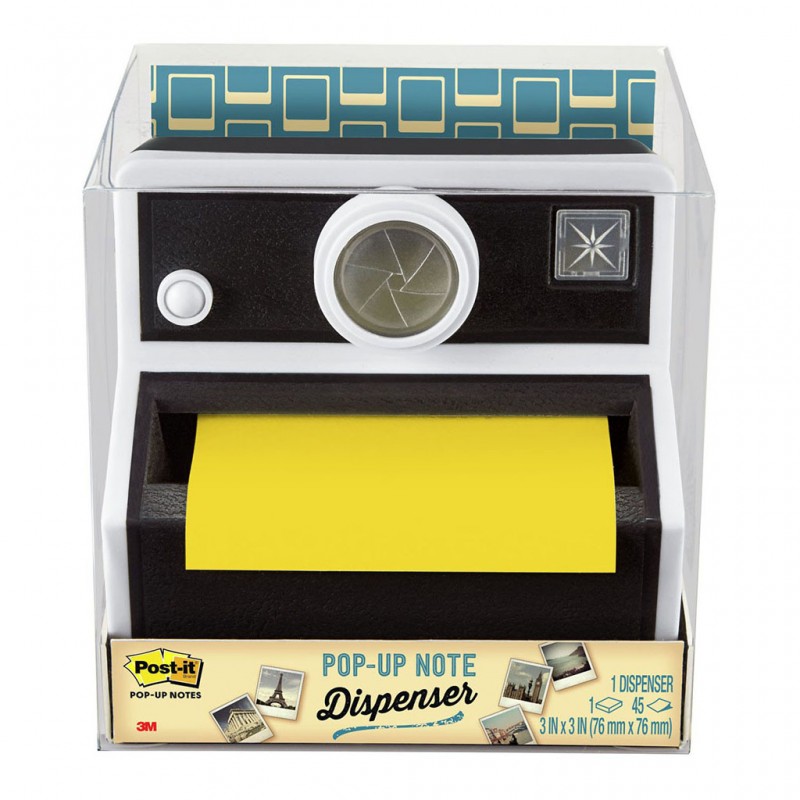 CAMERA POST-IT DISPENSER