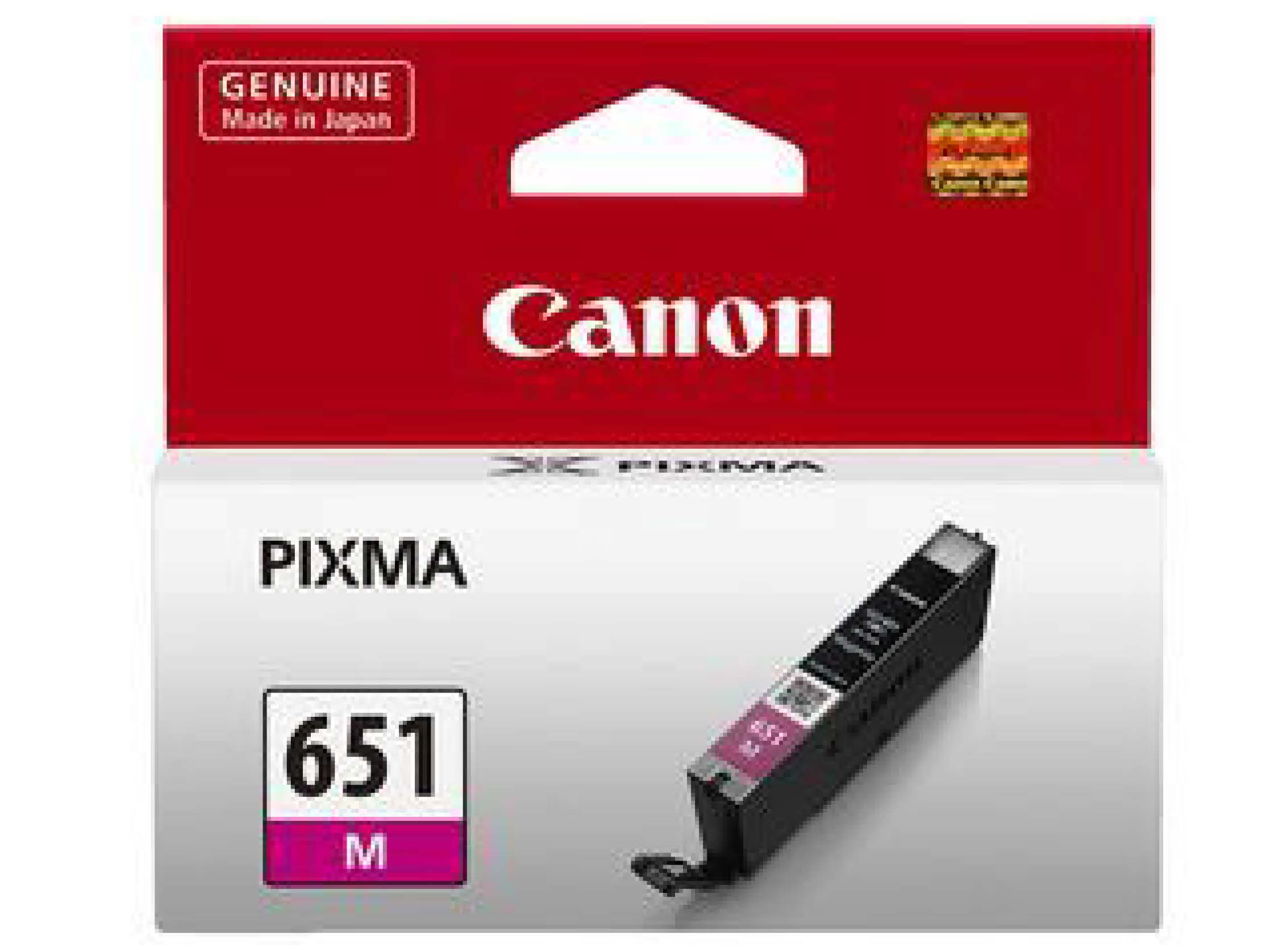 CANON CL651 MAGENTA INK CARTRIDGE