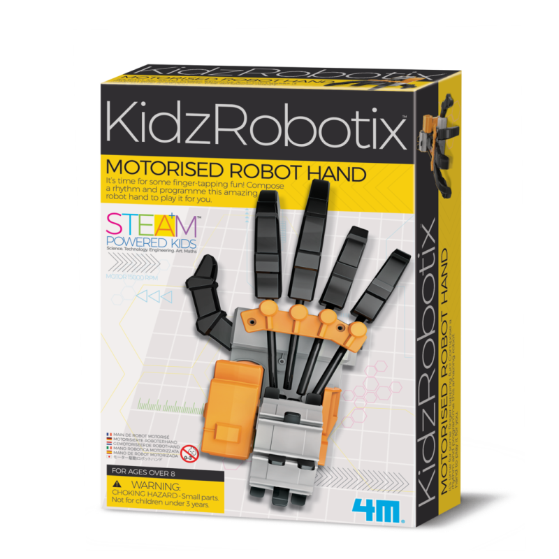 KIDZROBOTIX MOTORISED ROBOT HAND KIT