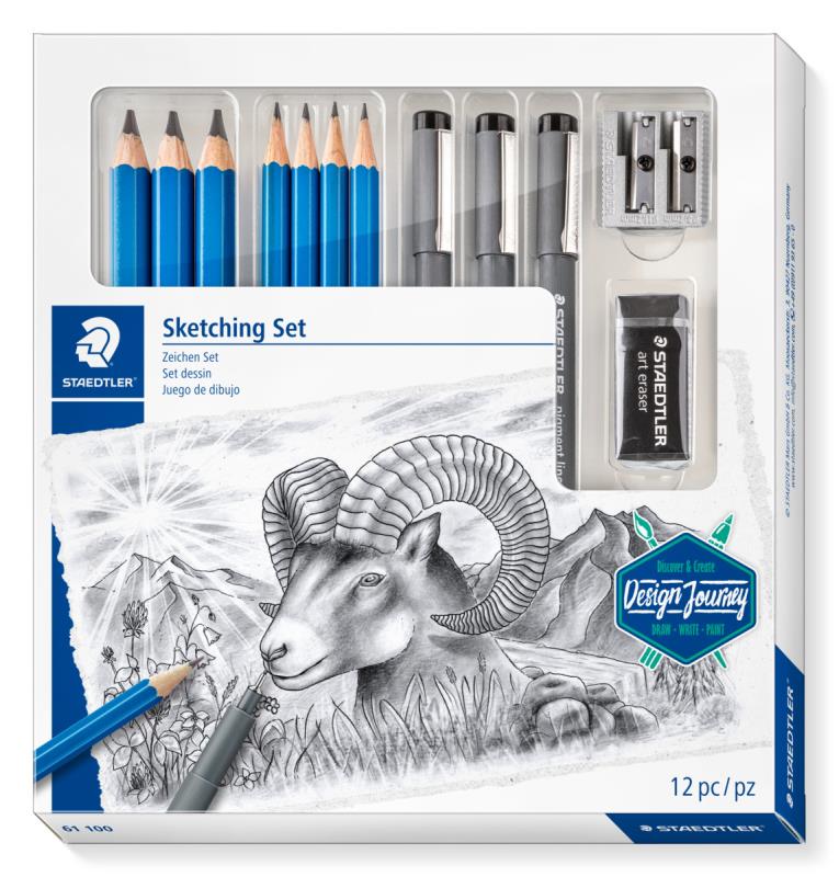 STAEDTLER DESIGN JOURNEY SKETCHING SET