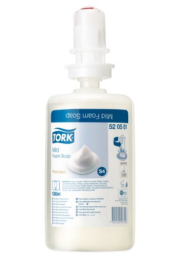TORK PREMIUM MILD FOAM SOAP 520501 1000ML, CARTON 6