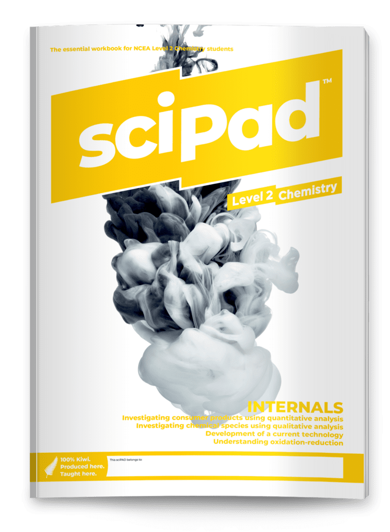 SCIPAD LEVEL 2 CHEMISTRY INTERNALS WORKBOOK 9780992260422