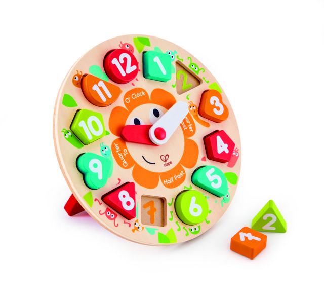 HAPE CHUNKY CLOCK PUZZLE