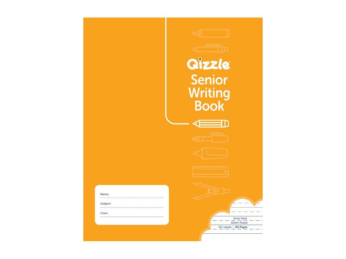 QIZZLE WBS SENIOR WRITING EXERCISE BOOK