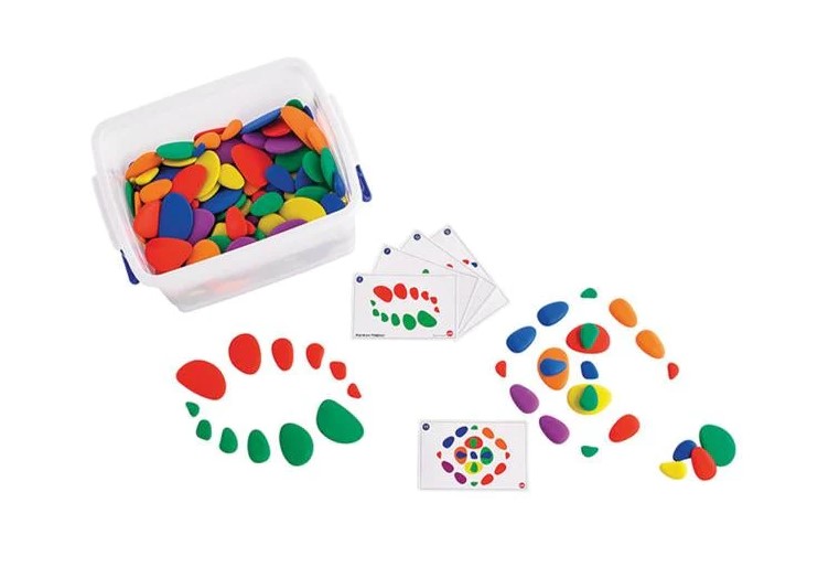 EDX RAINBOW PEBBLES CLASSROOM SET, 252 PC