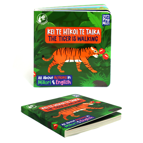 TE REO BOARD BOOK - ACTIONS 15 X 15CM