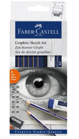 FABER-CASTELL GOLDFABER SKETCH SET
