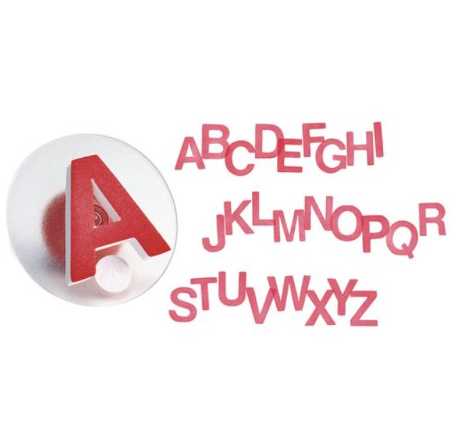 EASY GRIP UPPERCASE ALPHABET STAMPERS