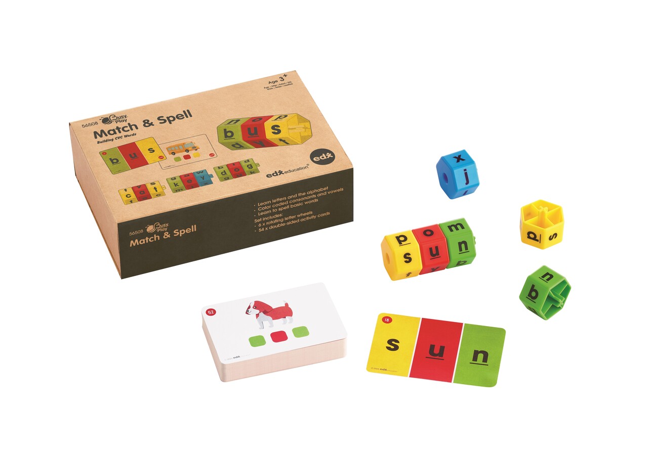 BUSY PLAY MATCH AND SPELL