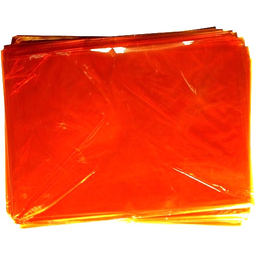 BULK CELLOPHANE, PKT 25 (ORANGE)