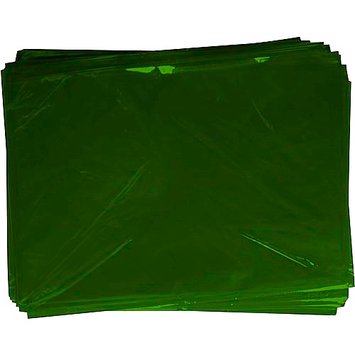 BULK CELLOPHANE, PKT 25 (GREEN)