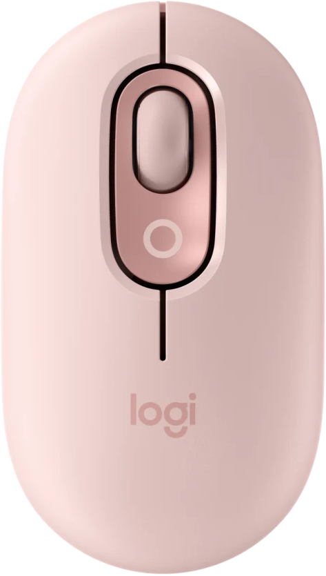 LOGITECH POP MOUSE - ROSE