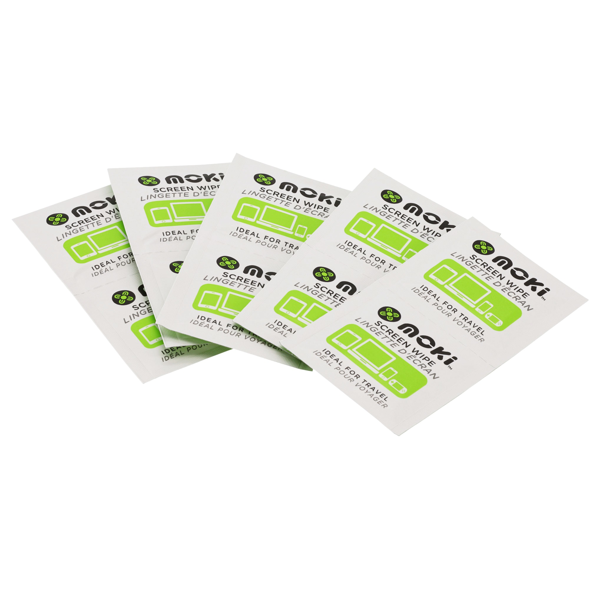 MOKI SCREEN WIPES - BOX OF 100