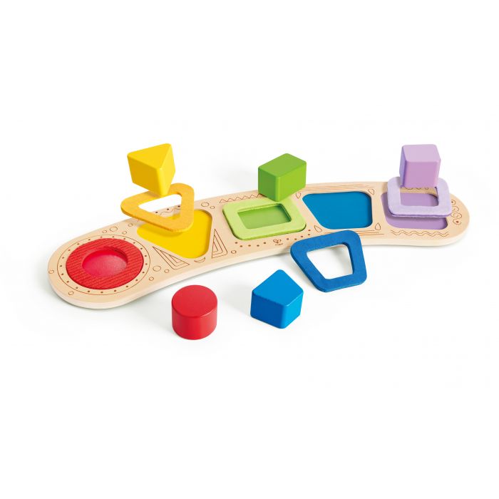 HAPE COLOUR & SHAPE SORTING PUZZLE