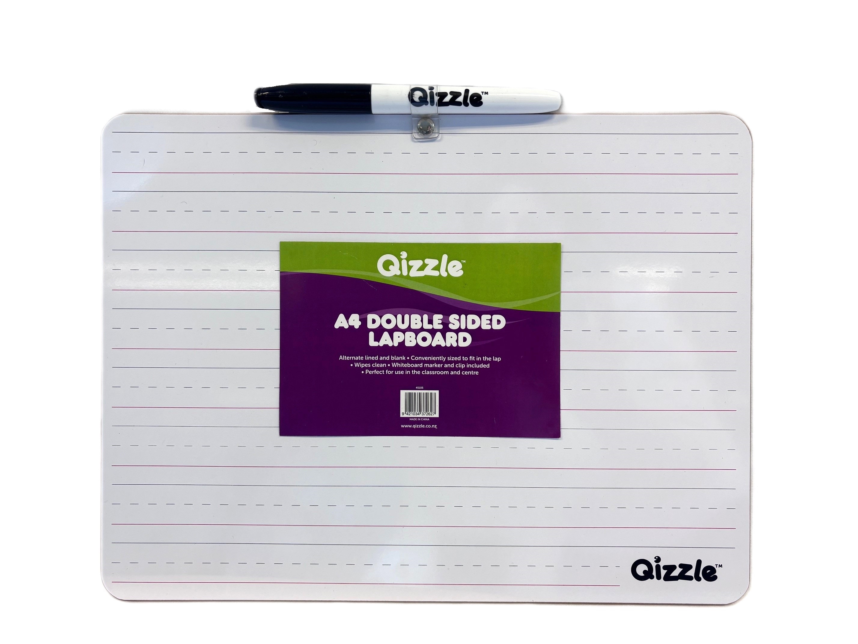 QIZZLE A4 DOUBLE SIDED LAPBOARD