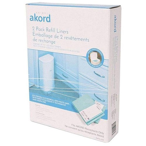 PACIFIC HYGIENE AKORD MAXI BIN LINERS, REFILL PKT30