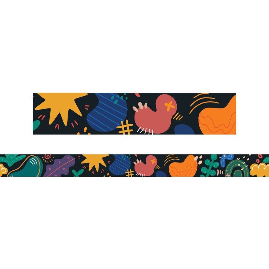 NIGHT BRIGHTS ABSTRACT BORDER PKT 12