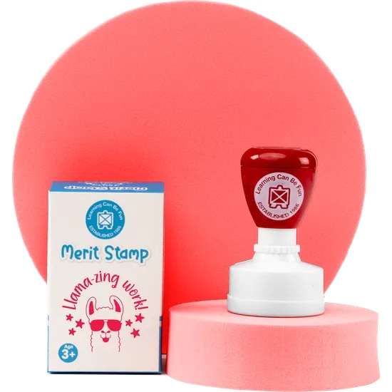 LLAMA-ZING WORK MERIT STAMP